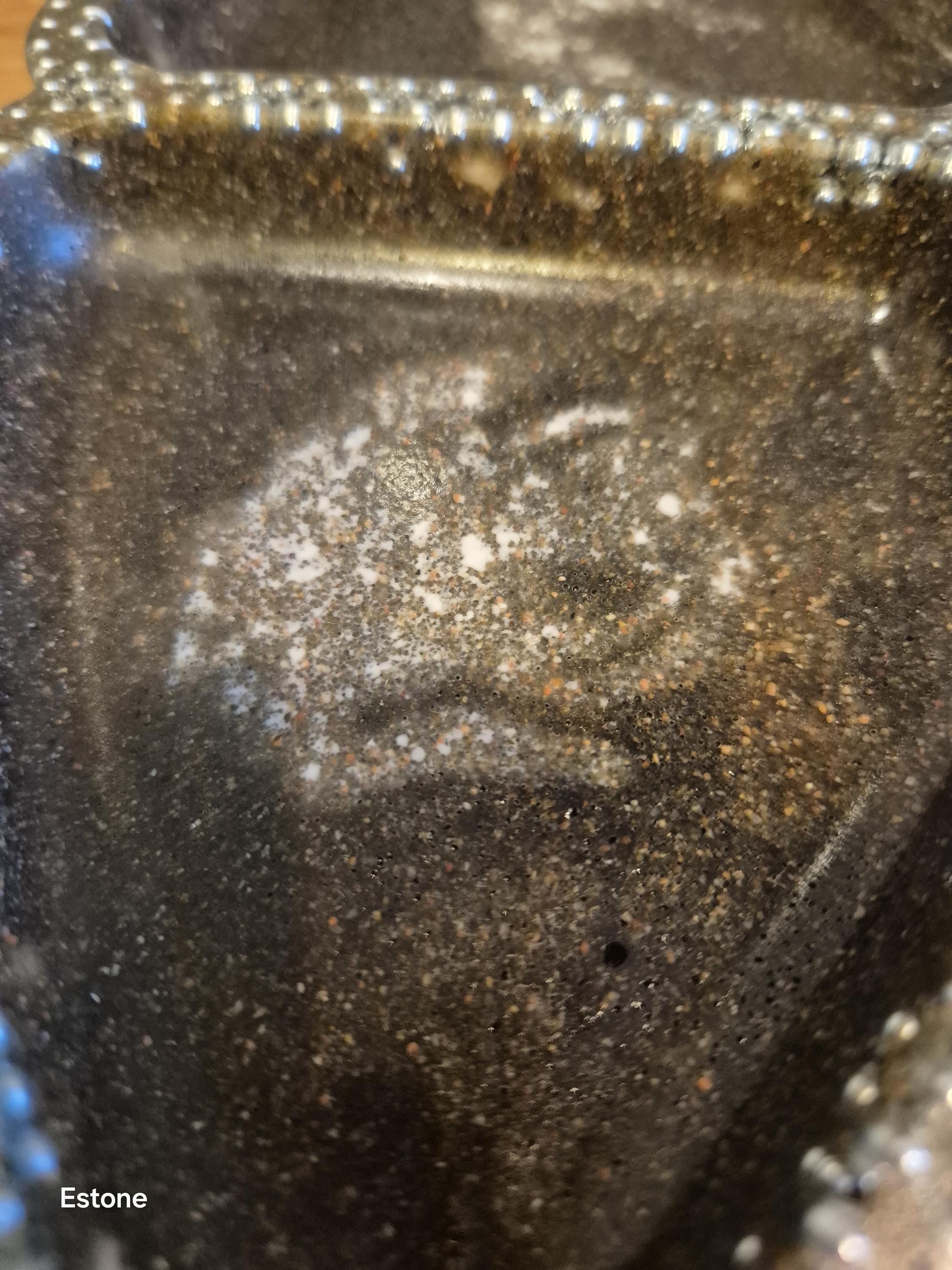 Handcrafted Marble Chip Serving Bowl: Food-Safe Finish .30 сm d.