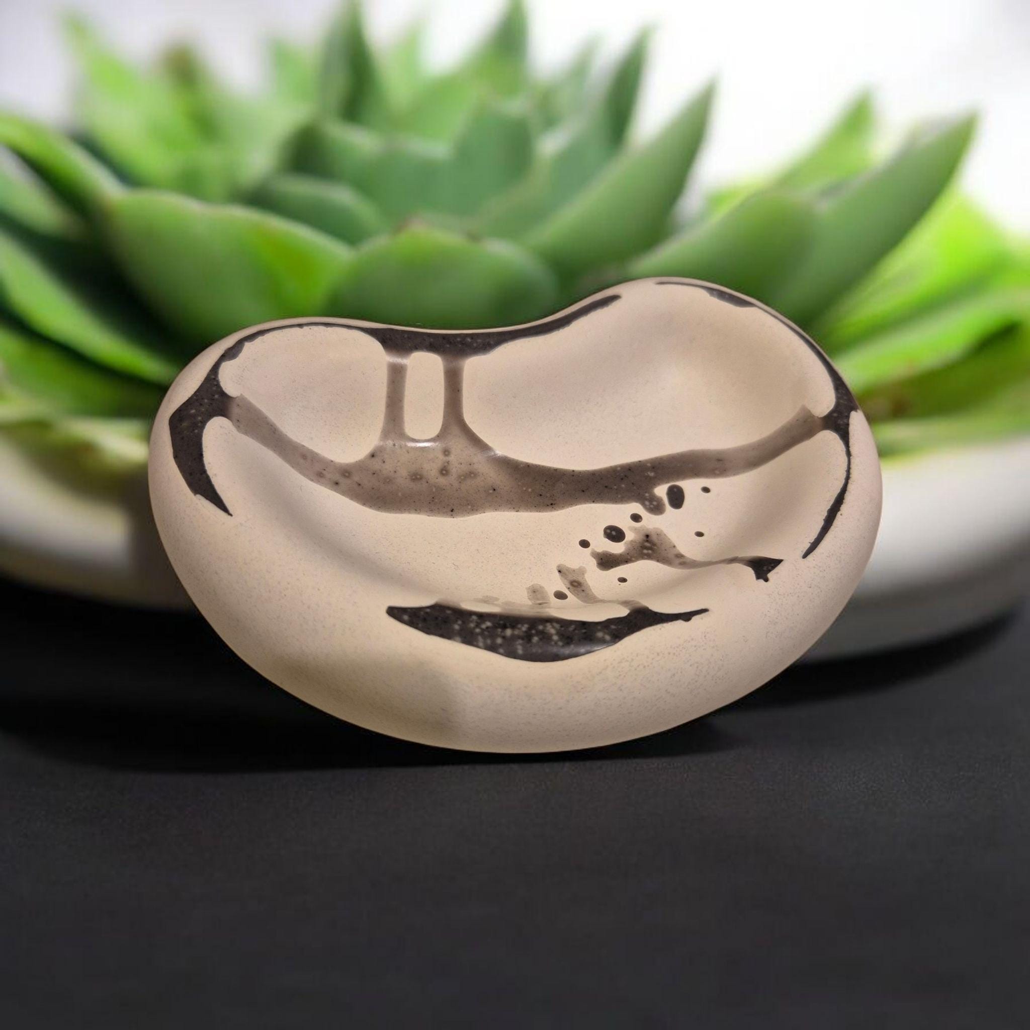 Polymer Concrete Decorative Tray Set - Handmade Epoxy Resin Dishes