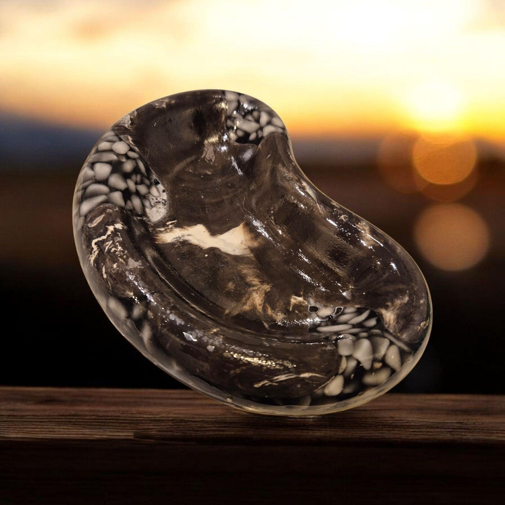 Handmade Marble Tray with Italian Sea Pebbles